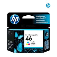 Cartucho de Tinta HP 46 Tricolor CZ638AL Original