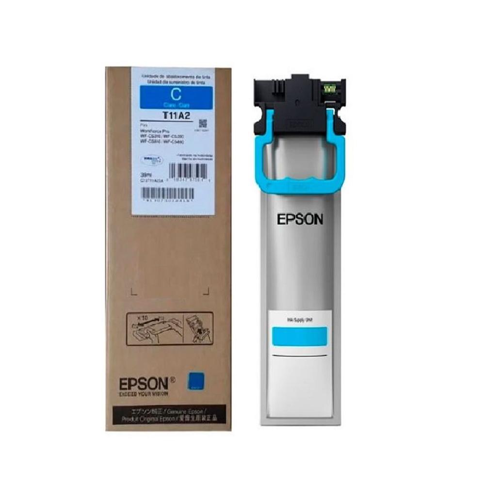 Tinta Epson T11A Cian T11A220 WF C5810 C5890 C5891 - 39ml