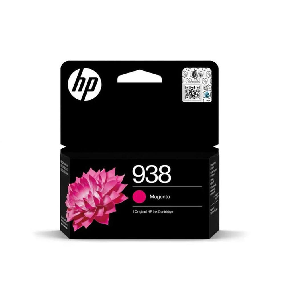 Cartucho de Tinta HP 938 Magenta 4S6X6PL Para OJ 9130 9730 Original