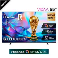 Televisor Hisense QLED 55 UHD 4K Smart TV 55QD5SV