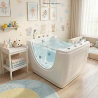Tina Hidromasaje Baby Spa Blanco 113x87