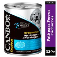 Paté Perro Cachorro Canbo Hipoalergénico 330 gr