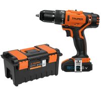 Taladro Percutor + Caja de herramientas 19"" Truper 11020-11143