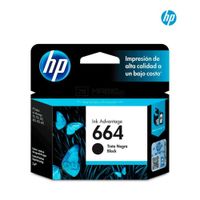 Cartucho de Tinta HP 664 Negro F6V29AL Original