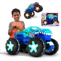 HOT WHEELS AUTO RC MONSTER TRUCKS BLUE