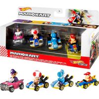 HOT WHEELS AUTOS MARIO KART III SET 4 PZS