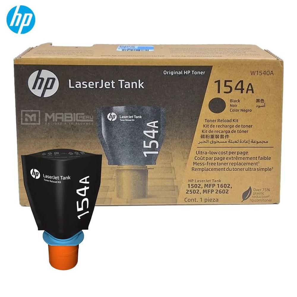 TONER HP 154A NEGRO W1540A L.J. 1502 2,500 PAGINAS ORIGINAL