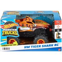 HOT WHEELS AUTO RC MONSTER TRUCKS | NARANJA
