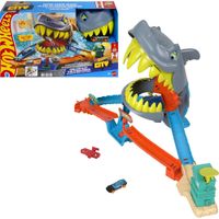 HOT WHEELS PISTA CITY SHARK CHOMP BEACH