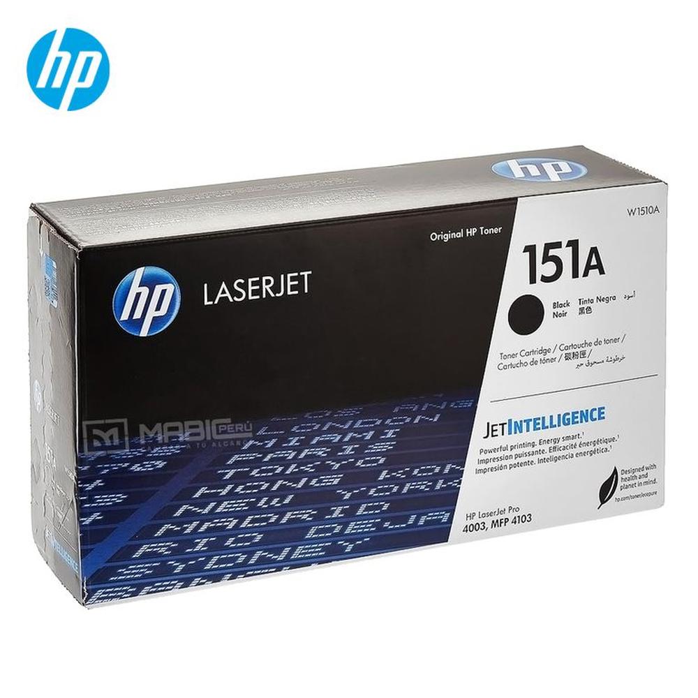 TONER HP 151A NEGRO W1510A LJ 4003 MFP 4103 ORIGINAL