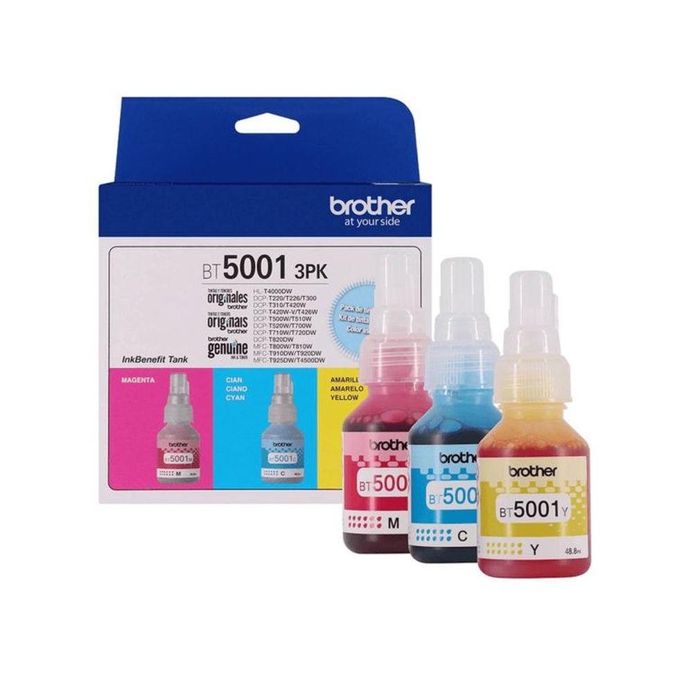 BOTELLAS DE TINTA BROTHER TRI-PACK 3PK COLOR