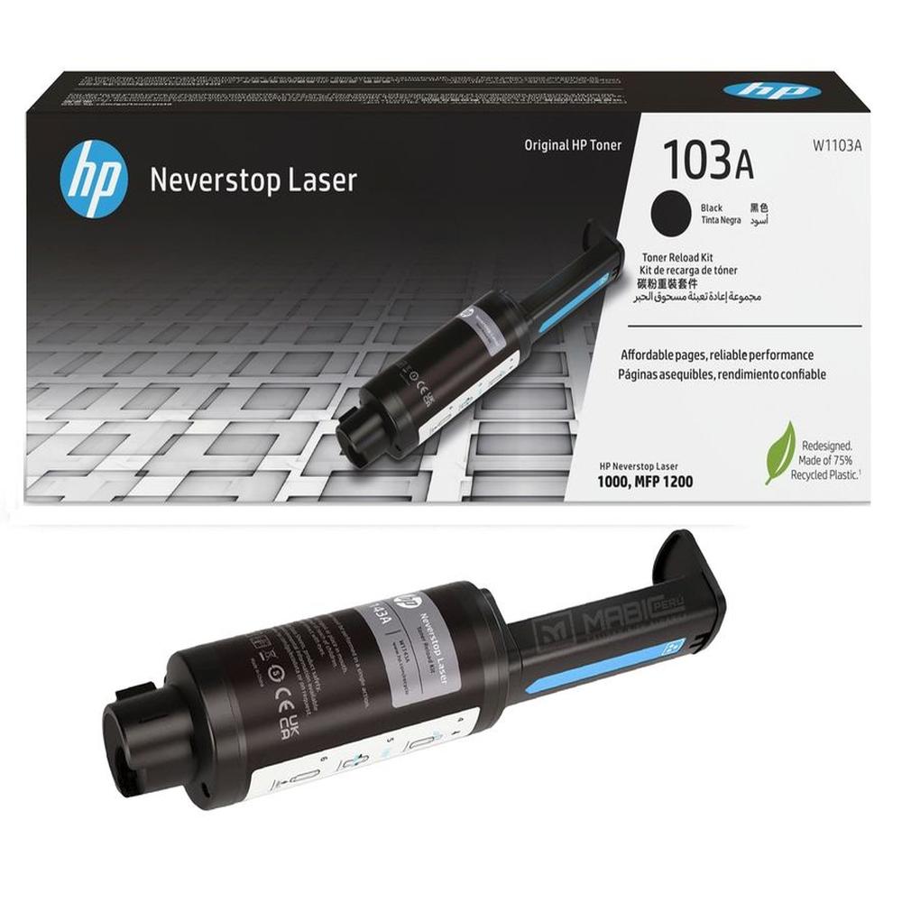 TONER HP 103A NEGRO W1103A LJ 1000A ORIGINAL