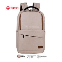 Mochila TEROS TE-ACS9012 poliéster notebooks de156 beige