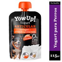 Yogurt para Perro Yowup Articular Pollo 115 gr