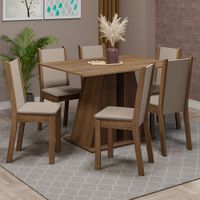 Juego de Comedor Wendy con 6 Sillas