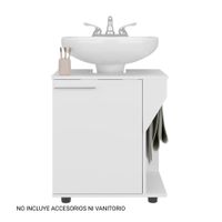 Mueble para Lavamanos Phillips 1 Puerta Blanco Tuhome