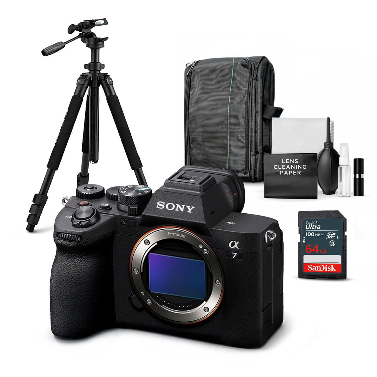 Cámara Sony Alpha a7 IV Full Frame Mirrorless Cuerpo Solo y Kit Ultimate