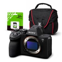 Cámara Sony Alpha a7 IV Full Frame Mirrorless Cuerpo Solo y  Kit Básico