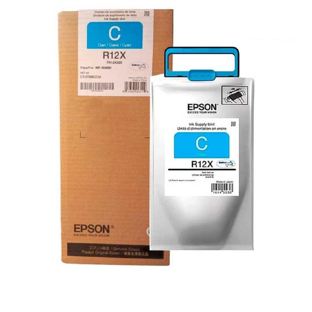 Tinta Epson R12X Cian TR12X220 - 318ml