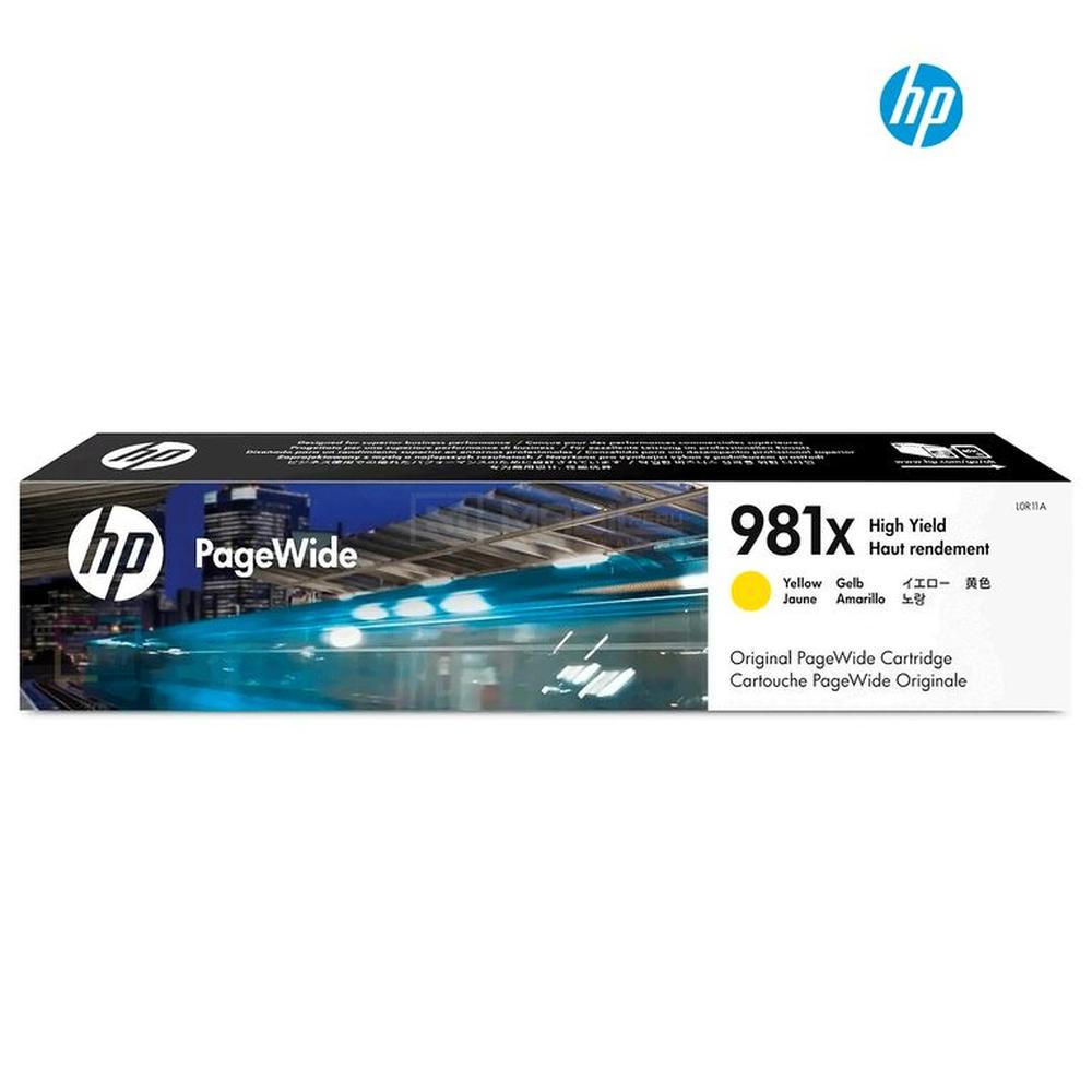 Cartucho de Tinta HP 981X Amarillo L0R11A Original