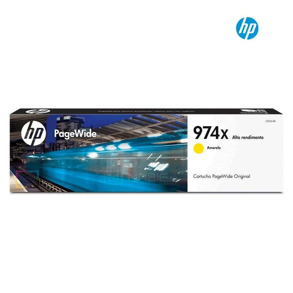 Cartucho de Tinta HP 974XL Amarillo L0S05AL Original