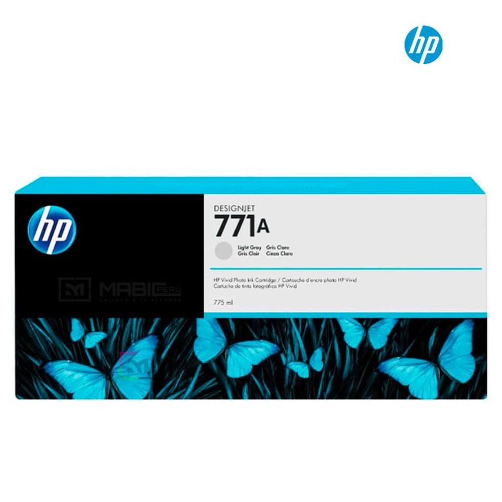 Cartucho de Tinta HP 771A Gris Claro B6Y22A Original