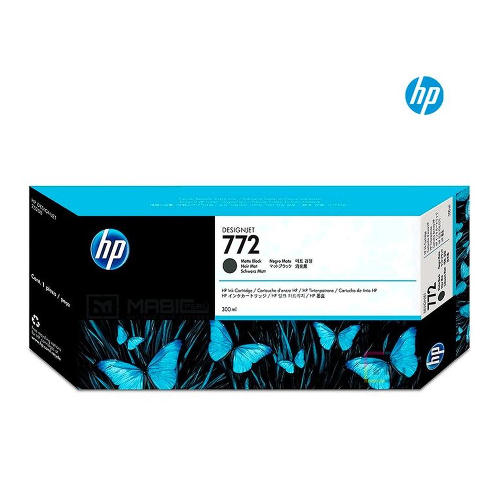 Cartucho de Tinta HP 772 Negro Mate CN635A Original