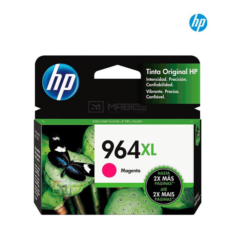 Cartucho de Tinta HP 964XL Magenta 3JA55AL Original