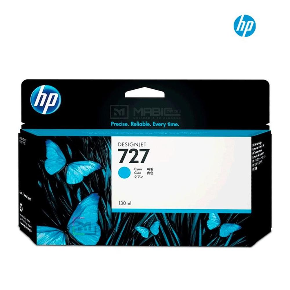 Cartucho de Tinta HP 727 Cian B3P19A Original