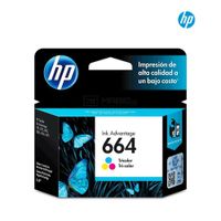 Cartucho de Tinta HP 664 Tricolor F6V28AL Original