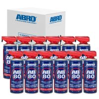 ABRO Lubricante Multiuso en Spray AB-80 - 400 mL - Caja x 12