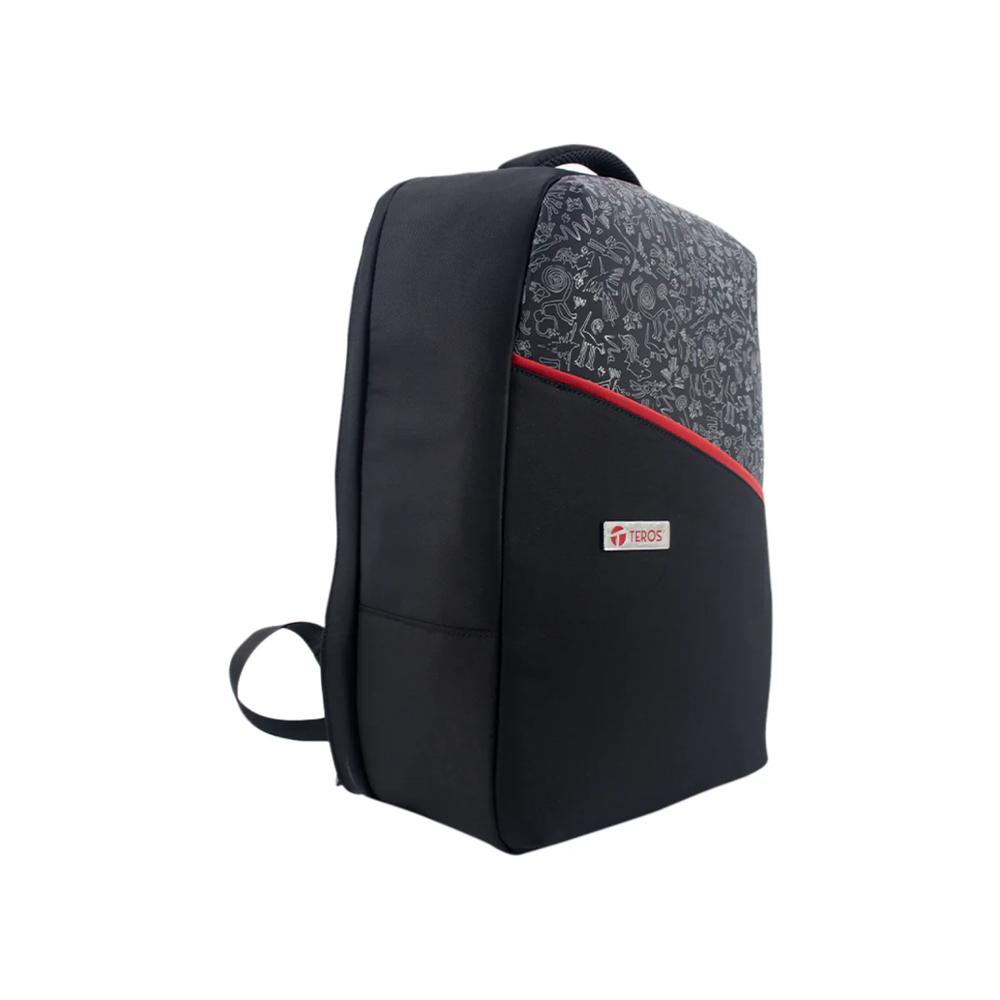 Teros Mochila Work Peruvian TE-ACS9024 15.6 Antirrobo Resistente Agua Negro - TE-ACS9024