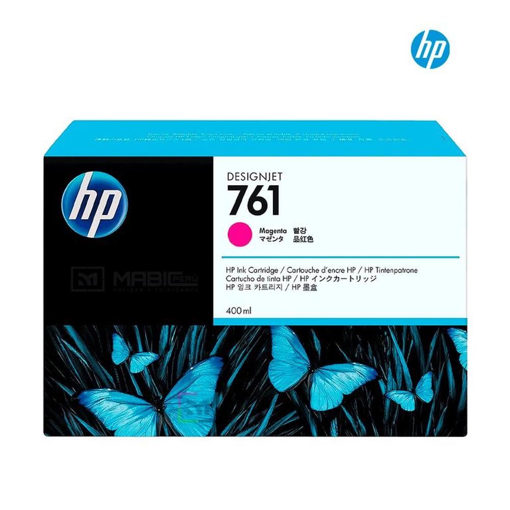 Cartucho de Tinta HP 761 Magenta CM993A Original