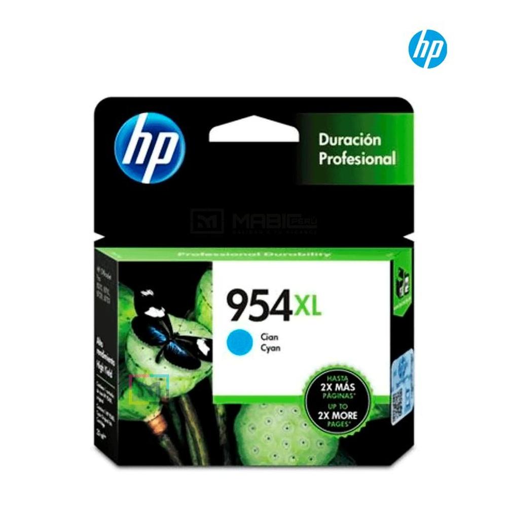 Cartucho de Tinta HP 954XL Cian L0S62AL Original