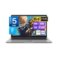 LAPTOP ASUS EXPERTBOOK P1503CVA-S72381 15.6 FHD IPS Core 5 210H hasta 4.8GHz 16GB DDR5 512GB FREEDOS