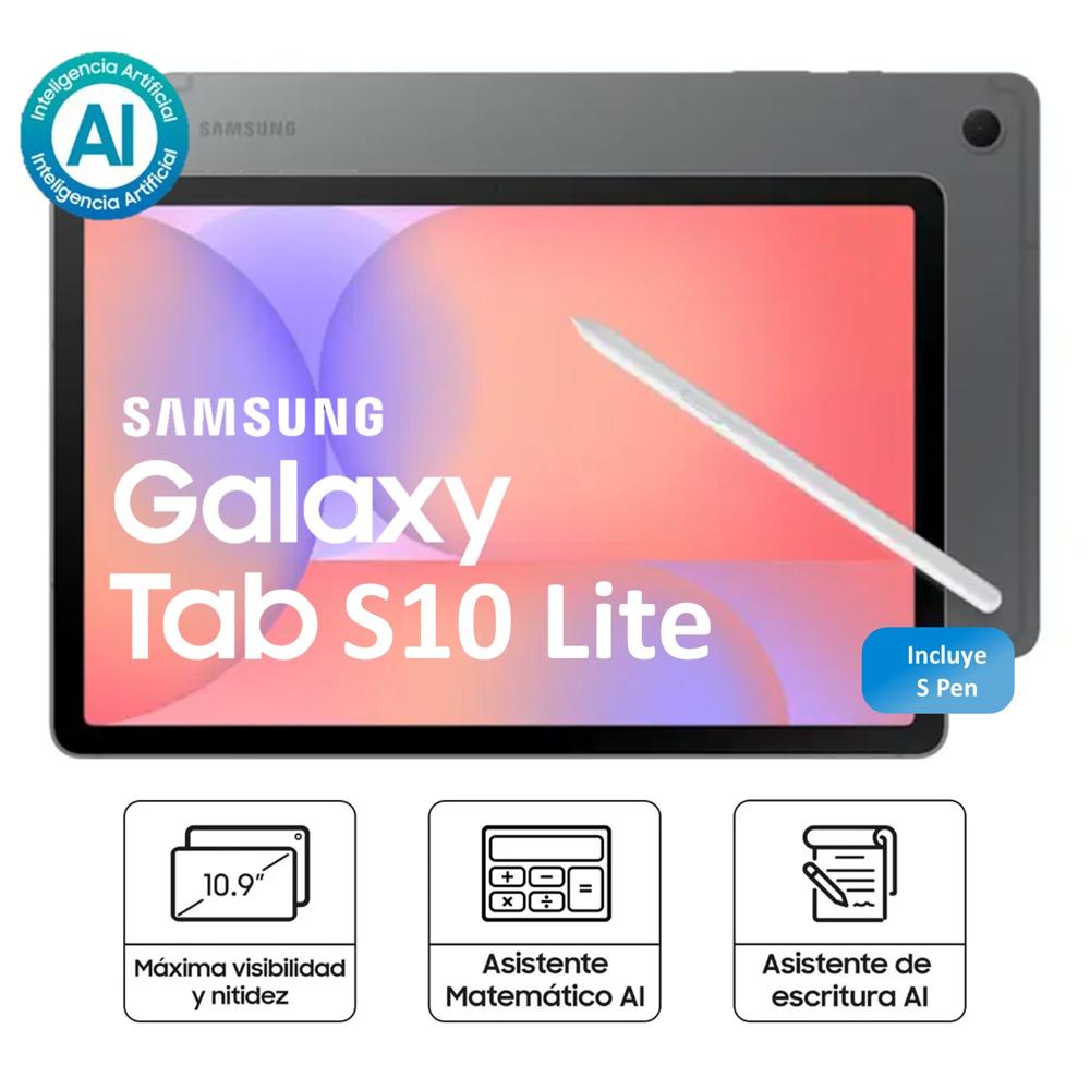 Tablet Samsung Galaxy Tab S10 Lite 6GB RAM 128GB Grafito