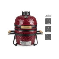 Kamado Granada 13 Rojo más 3 accesorios