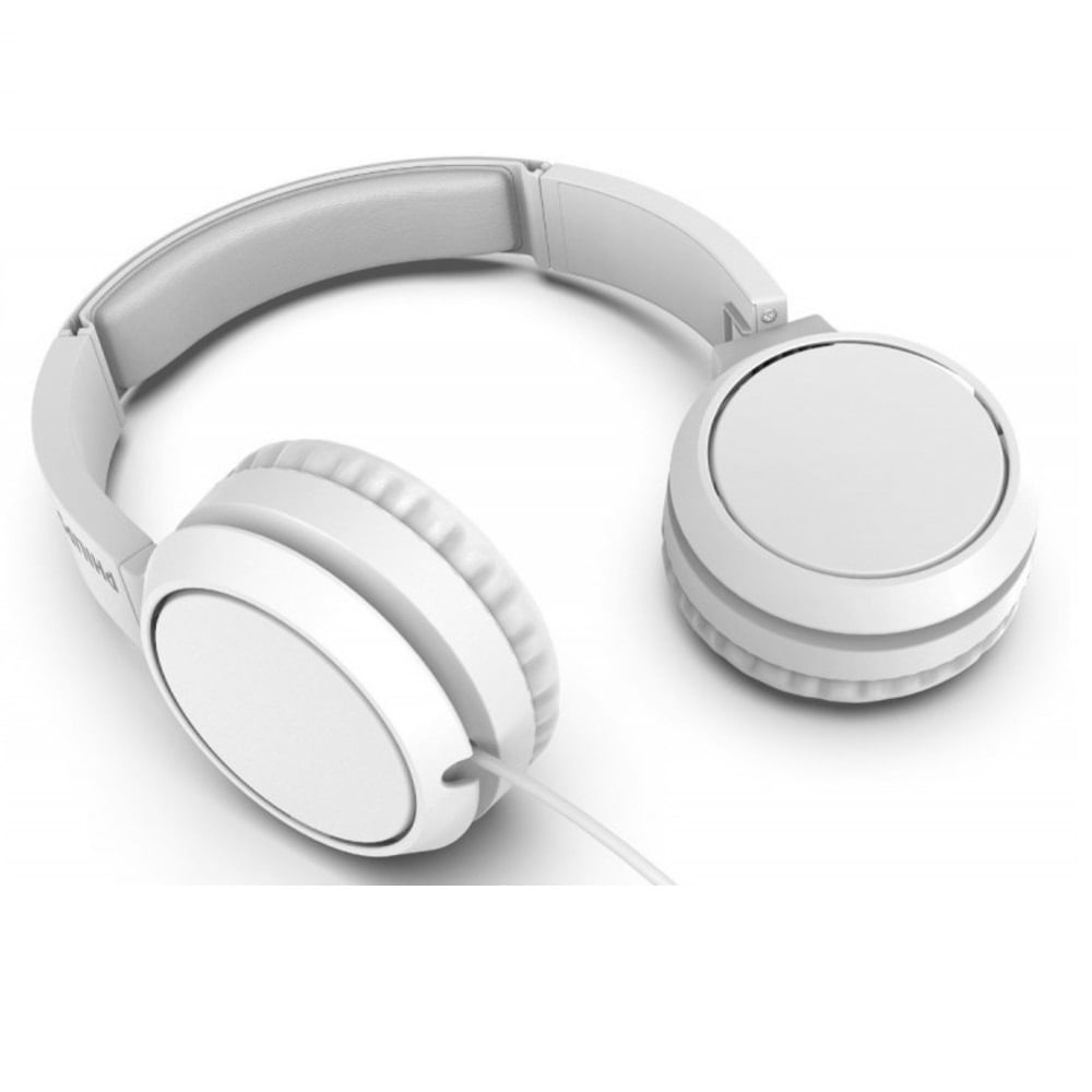 Audifonos TAH4105 cable con micrófono - BLANCO