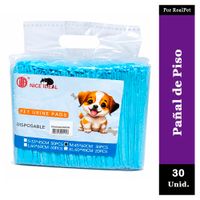 Pañal de Piso para Perro o Gato 45x60 cm 30 Unidades