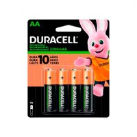 Pack de Pilas Recargables Duracell AA 2500 Mah