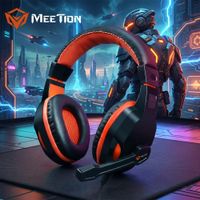 Audífonos Gamer Meetion HP010 Micrófono Jack 3.5mm Cable 2m PC Laptop PlayStation Xbox Smartphone