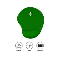 MOUSE PAD ERGONÓMICO CON DESCANSADOR MPB-01 VERDE
