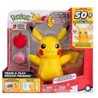 Figura Pikachu Entrena y Juega Deluxe