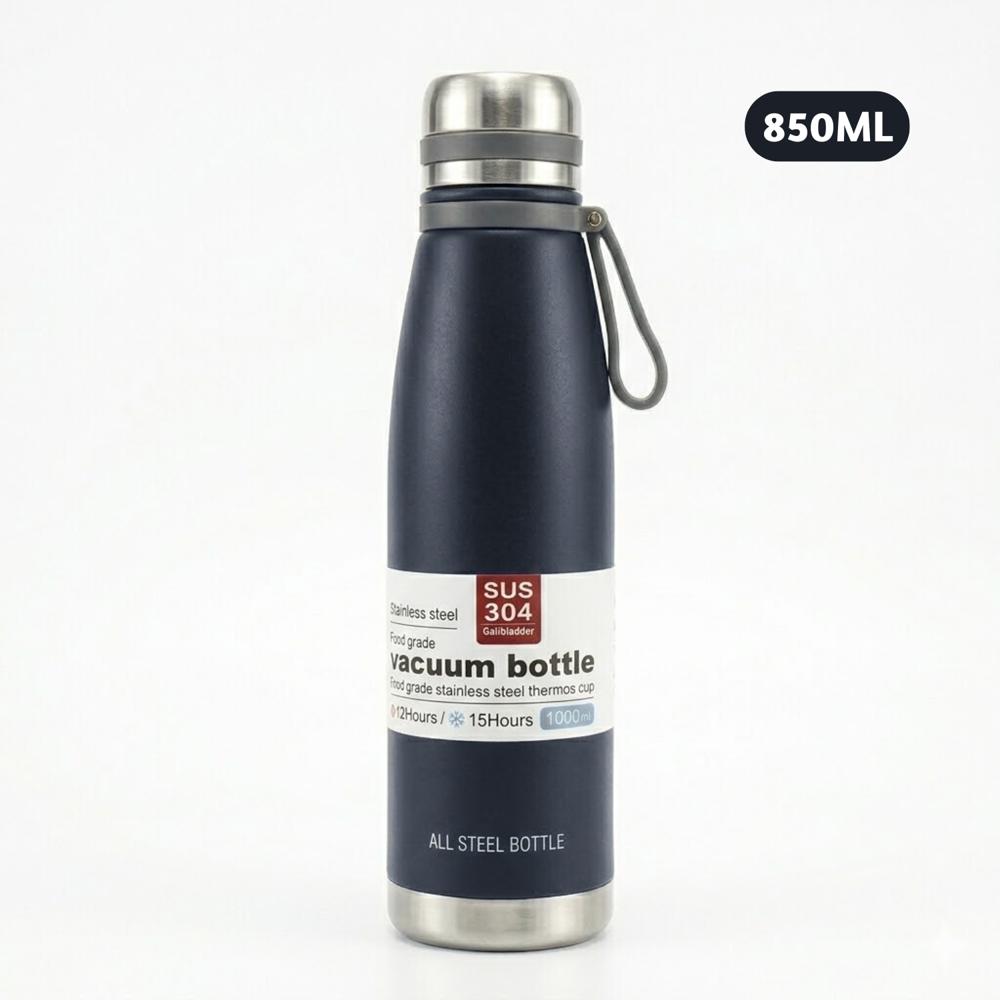 Termo Tomatodo De 850 ML Acero Inoxidable Color Azul