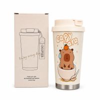 Vaso Térmico Tomatodo Termo Multiusos Crema Frío Caliente Diseño Capibara Aleatorio