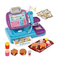 Caja Registradora con Accesorios Comida Rápida