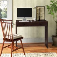 Escritorio Moderno Elvira 1 Cajón Marrón RyR Muebles