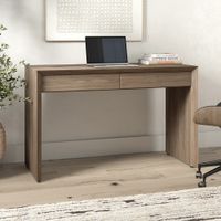 Escritorio Moderno Gabriela 2 Cajones Marrón RyR Muebles