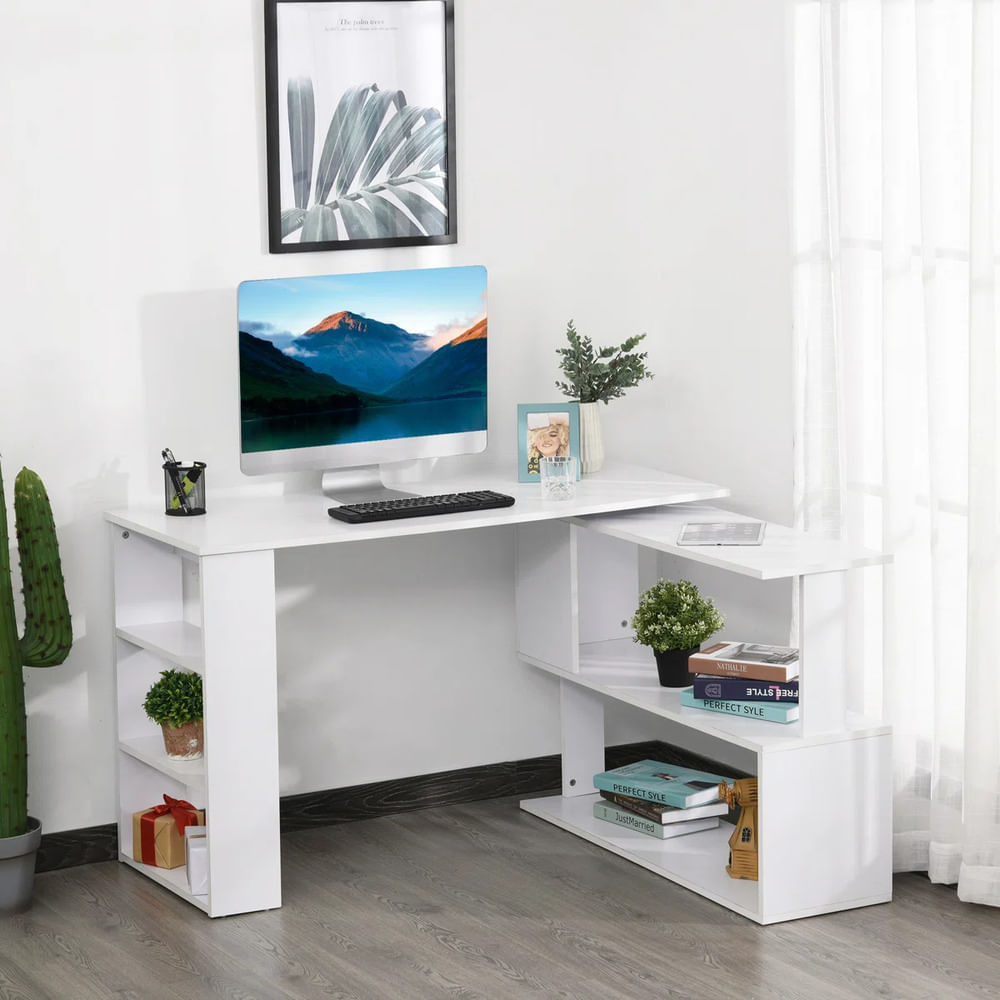 Escritorio 360 Moderno Futtura Blanco RyR Muebles