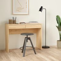 Escritorio Moderno Abby 2 Cajones Rovere RyR Muebles